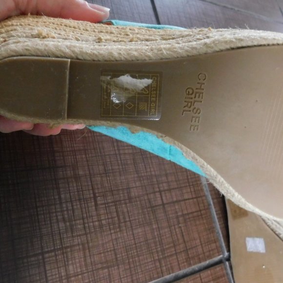 shoes turquoise  size :6 - Picture 2 of 5